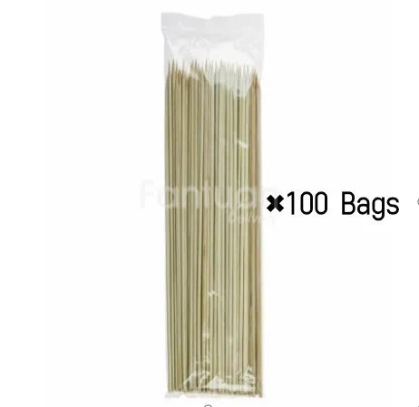 12" Bamboo Skewer 3.5 Mm 10,000/ Case - 82092*100