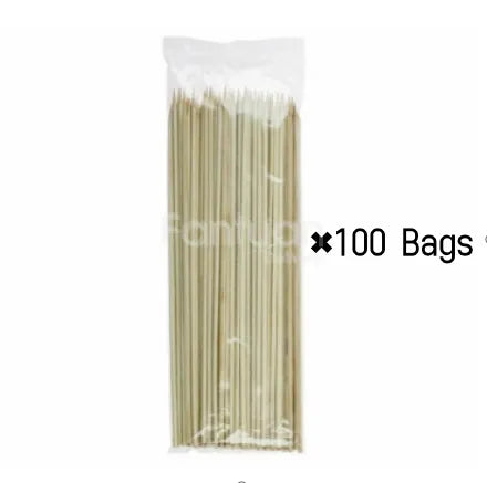 10" Bamboo Skewer 3.5mm 10,000/ Case -82090*100