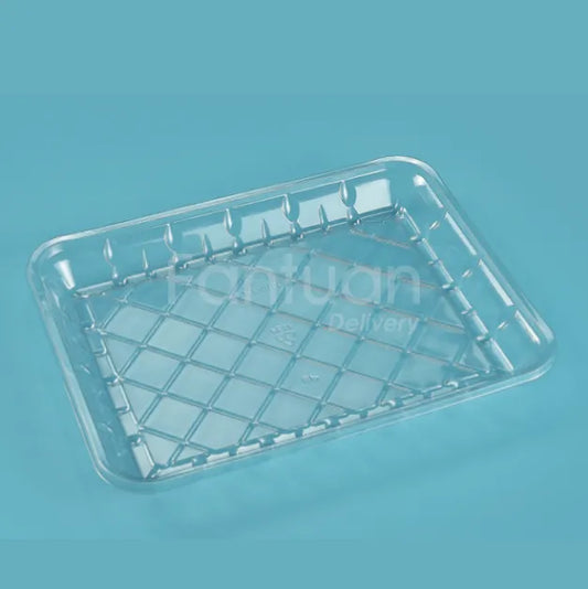 12d Pet Clear Meat Tray 300/cs
