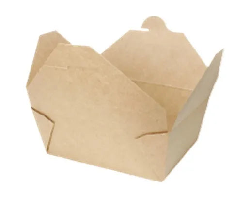 #8 45oz Kraft Togo Food Box 6.75"x5.5.x2.5" 300/cs