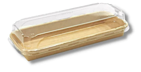 02 Kraft Paper Sushi Tray Combo 221*91*55mm 300sets/cs